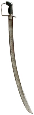 Lot 259 - A 1796 PATTERN LIGHT CAVALRY OFFICER'S SABRE