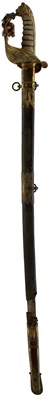 Lot A VICTORIAN NAVAL OFFICER'S SWORD