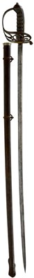 Lot 264 - AN 1822 PATTERN LIGHT INFANTRY OFFICER'S LEVEE SWORD