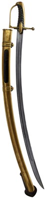 Lot 134 - A GOOD COPY OF A FRENCH MODEL 1801 LIGHT CAVALRY TROOPER'S SABRE