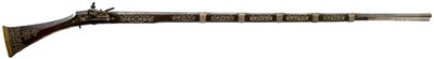 Lot 596 - AN OTTOMAN 18-BORE MIQUELET LOCK MUSKET