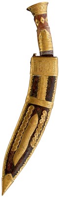 Lot 613 - AN INDIAN KUKRI