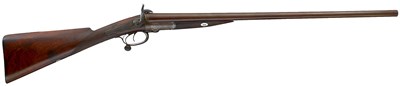 Lot 388 - A 13-BORE DOUBLE BARRELLED PINFIRE SPORTING GUN BY WESTLEY RICHARDS