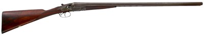 Lot 380 - A SCARCE 14-BORE OBSOLETE CALIBRE DOUBLE BARRELED SEMI-HAMMERLESS SPORTING GUN BY TIPPING & LAWDEN