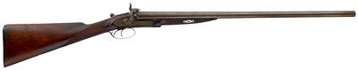 Lot 391 - A SCARCE 14-BORE PINFIRE 1ST MODEL WESTLEY RICHARDS CRAB CLAW SPORTING GUN