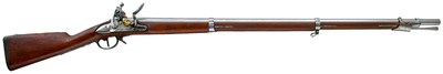 Lot 440 - A .700 CALIBRE FRENCH FLINTLOCK CHARLEVILLE AN IX MUSKET