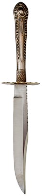 Lot 191 - A FREDERICK WALTER JAMES CUTLERY HANDLE BOWIE KNIFE