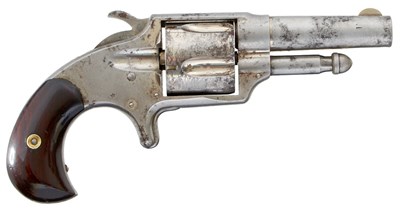 Lot 568 - A .41 RIMFIRE SMITH'S PATENT FIVE-SHOT POCKET REVOLVER