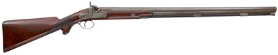 Lot A 10-BORE SINGLE BARRELLED PERCUSSION SPORTING GUN BY WESTLEY RICHARDS FOR LIVE PIGEON
