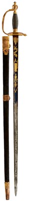 Lot 212 - A 1796 PATTERN INFANTRY OFFICER'S SWORD