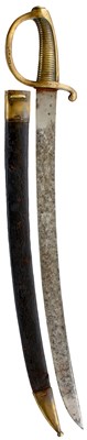 Lot 216 - OF WATERLOO INTEREST - A FRENCH INFANTRYMAN'S BRIQUET OR SIDEARM