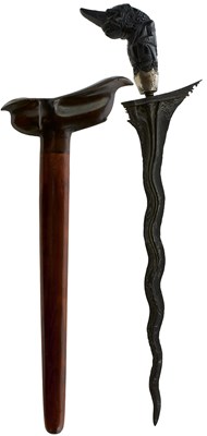 Lot 102 - A GOOD 19TH CENTURY KELANTAN OR PATANI KRIS