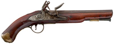 Lot 230 - A .650 CALIBRE FLINTLOCK LIGHT DRAGOON PISTOL
