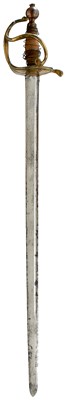 Lot 330 - AN 18TH CENTURY BRITISH CAVALRY TROOPER'S BROADSWORD