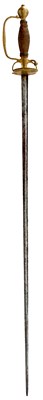 Lot 348 - OLD REF 157-16_A26 AN ENGLISH SMALLSWORD FOR A BOY