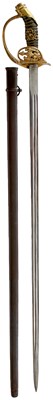 Lot 810 - A WORLD WAR I GERMAN PRUSSIAN OFFICER'S MODEL 1889 SWORD TO THE 8TH GRENADIER REGIMENT