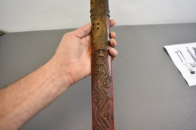 Lot 106 - TAIWAN - A GOOD 19TH CENTURY PAIWANESE SWORD