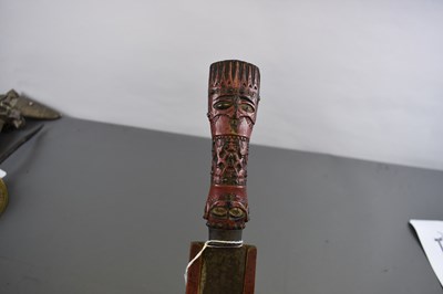Lot 106 - TAIWAN - A GOOD 19TH CENTURY PAIWANESE SWORD