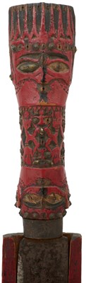 Lot 106 - TAIWAN - A GOOD 19TH CENTURY PAIWANESE SWORD