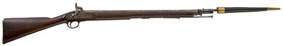 Lot 241 - OF CRIMEAN WAR INTEREST - A .650 CALIBRE PERCUSSION LAND TRANSPORT CORPS CARBINE AND BAYONET
