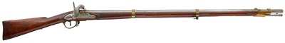 Lot 240 - OF CRIMEAN WAR INTEREST - A .700 CALIBRE RUSSIAN MODEL 1844 PERCUSSION SERVICE MUSKET