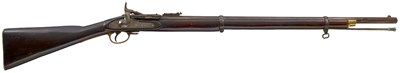 Lot 243 - A RARE .577 OBSOLETE CALIBRE PATTERN 1858 SNIDER CONVERSION NAVAL RIFLE FOR NEW ZEALAND SERVICE