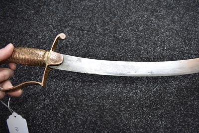 Lot 46 - A 19TH CENTURY SIKH SHAMSHIR SHIKARGAR