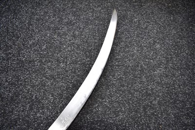 Lot 46 - A 19TH CENTURY SIKH SHAMSHIR SHIKARGAR