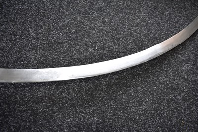 Lot 46 - A 19TH CENTURY SIKH SHAMSHIR SHIKARGAR
