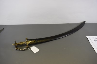 Lot 35 - A MID-19TH CENTURY INDIAN TULWAR