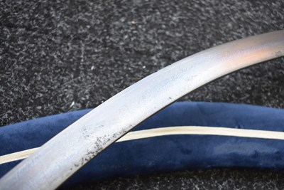 Lot 93 - 1796 PATTERN CAVALRY OFFICER'S SWORD WITH TROPHY INDO-PERSIAN SHAMSHIR BLADE