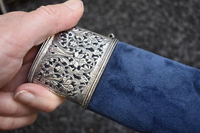 Lot 93 - 1796 PATTERN CAVALRY OFFICER'S SWORD WITH TROPHY INDO-PERSIAN SHAMSHIR BLADE
