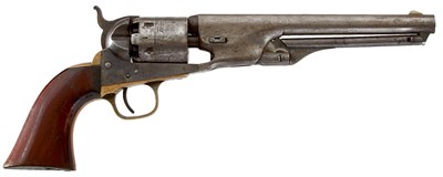 Lot 561 - A SCARCE .36 CALIBRE PERCUSSION COLT 61 NAVY REVOLVER FOR THE AUSTRALIAN MARKET