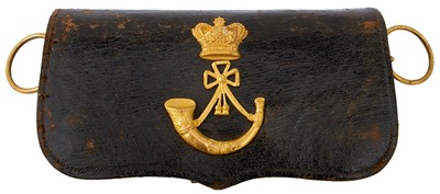 Lot 692 - A VICTORIA FIRST SURREY RIFLES OFFICER'S SHOULDER BELT AND POUCH