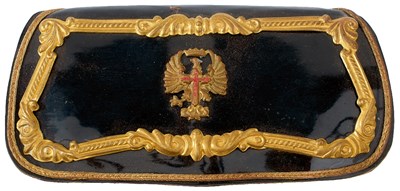 Lot 590 - A SPANISH NATIONALIST OFFICER'S SHOULDER BELT AND POUCH