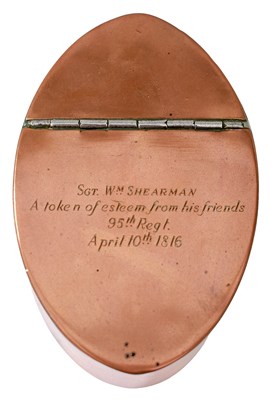 Lot 750 - OF 95TH REGIMENT OF FOOT (RIFLES) AND WATERLOO INTEREST