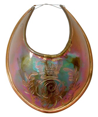 Lot 583 - A GEORGIAN OFFICER'S UNIVERAL PATTERN GORGET