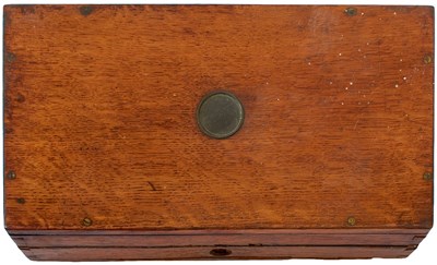 Lot 535 - AN OAK REVOLVER CASE