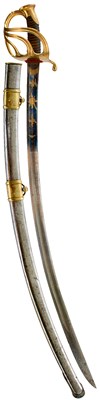 Lot A FRENCH ROYALIST CAVALRY OFFICER'S SABRE OR SWORD