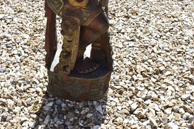 Lot 35 - A GOOD LATE 19TH CENTURY INDONESIAN (BALI) RAWANA KRIS STAND