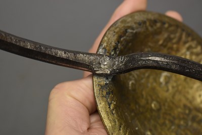 Lot 61 - A 19TH CENTURY INDIAN MADU OR SHIELD