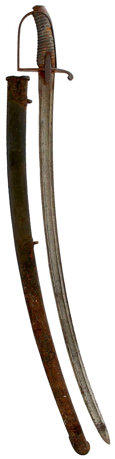 Lot 88 - A 1788 PATTERN CAVALRY TROOPER'S SWORD