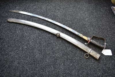 Lot 86 - A 1796 PATTERN LIGHT CAVALRY OFFICER'S SWORD