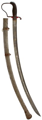 Lot A 19TH CENTURY GERMAN CAVALRY OFFICER'S SABRE