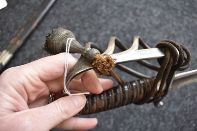 Lot 87 - A GEORGIAN CAVALRY OFFICER'S SABRE