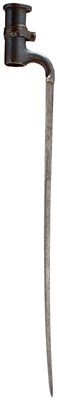 Lot 409 - AN EAST INDIA COMPANY SOCKET BAYONET FOR MUSKET OR FUSIL