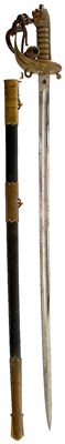 Lot A ROYAL NAVAL OFFICER'S SWORD TO CAPTAIN JOHN STEWARD