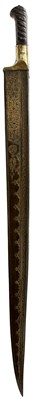 Lot 74 - A 19TH CENTURY KHYBER KNIFE