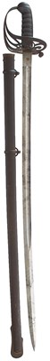Lot A VICTORIAN LIGHT COMPANY OFFICER'S SWORD TO THE 82ND REGIMENT OF FOOT