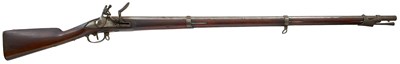 Lot 447 - A .700 CALIBRE CONTINENTAL FLINTLOCK MUSKET